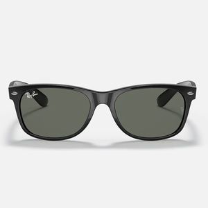 Ray-Ban Polarized New Wayfarer Sunglasses in black